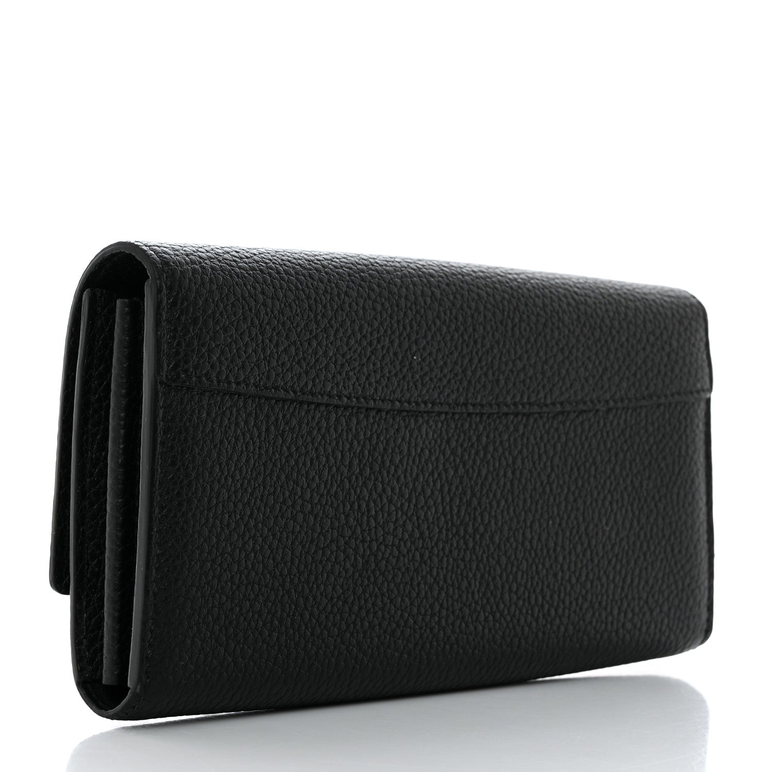 Louis Vuitton Taurillon Embellished Capucines Long Wallet Black 3 of 7