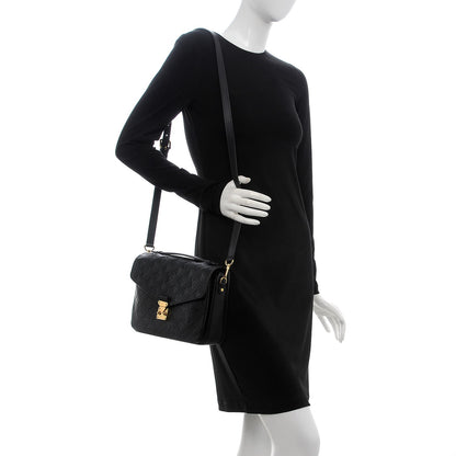 Louis Vuitton Empreinte Pochette Metis Black 2 of 7