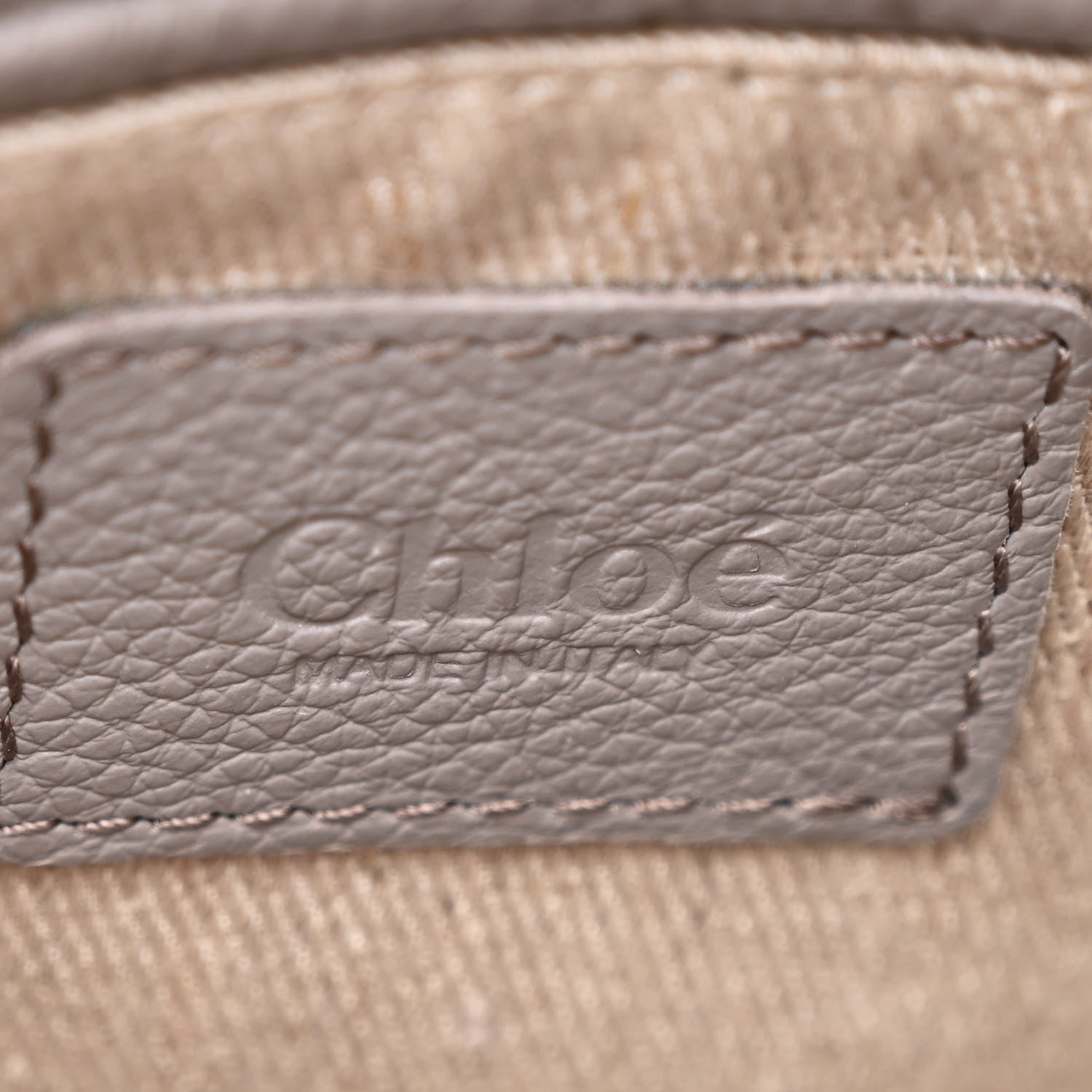 Chloe Calfskin Small Marcie Satchel Cashmere Grey 6 of 11