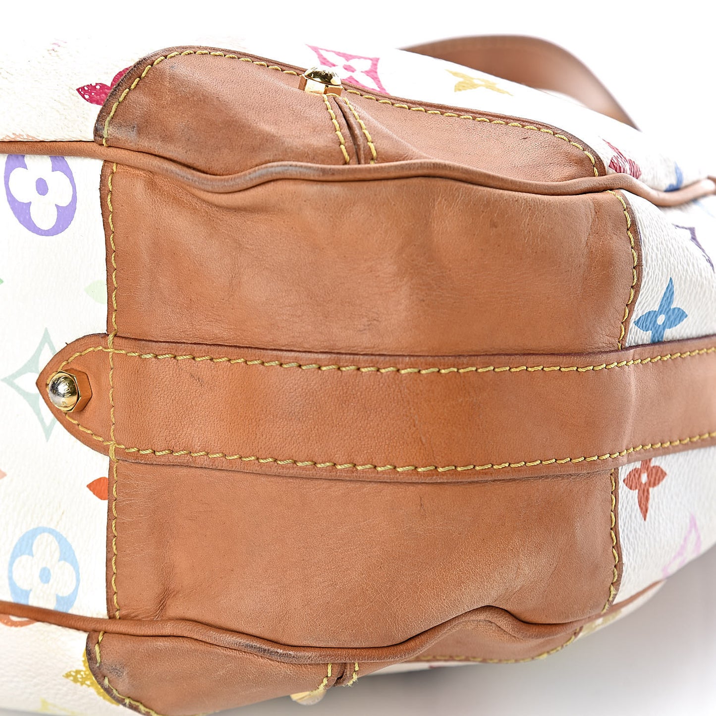 Monogram Multicolor Greta White