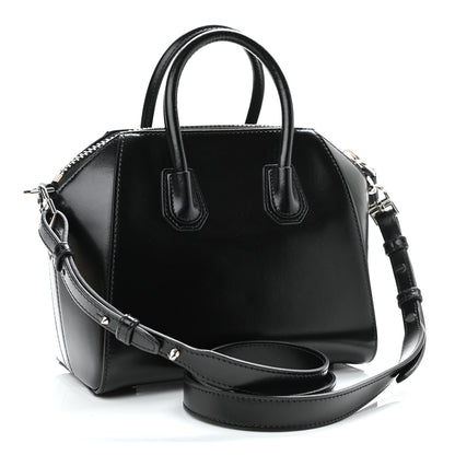 Givenchy Shiny Lord Calfskin Mini Antigona Black 3 of 10