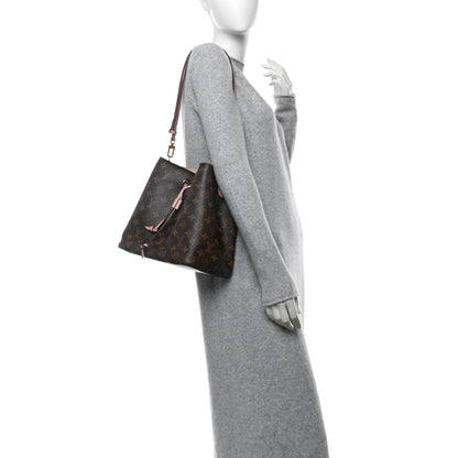 Louis Vuitton Monogram Neonoe MM Rose Poudre 2 of 12