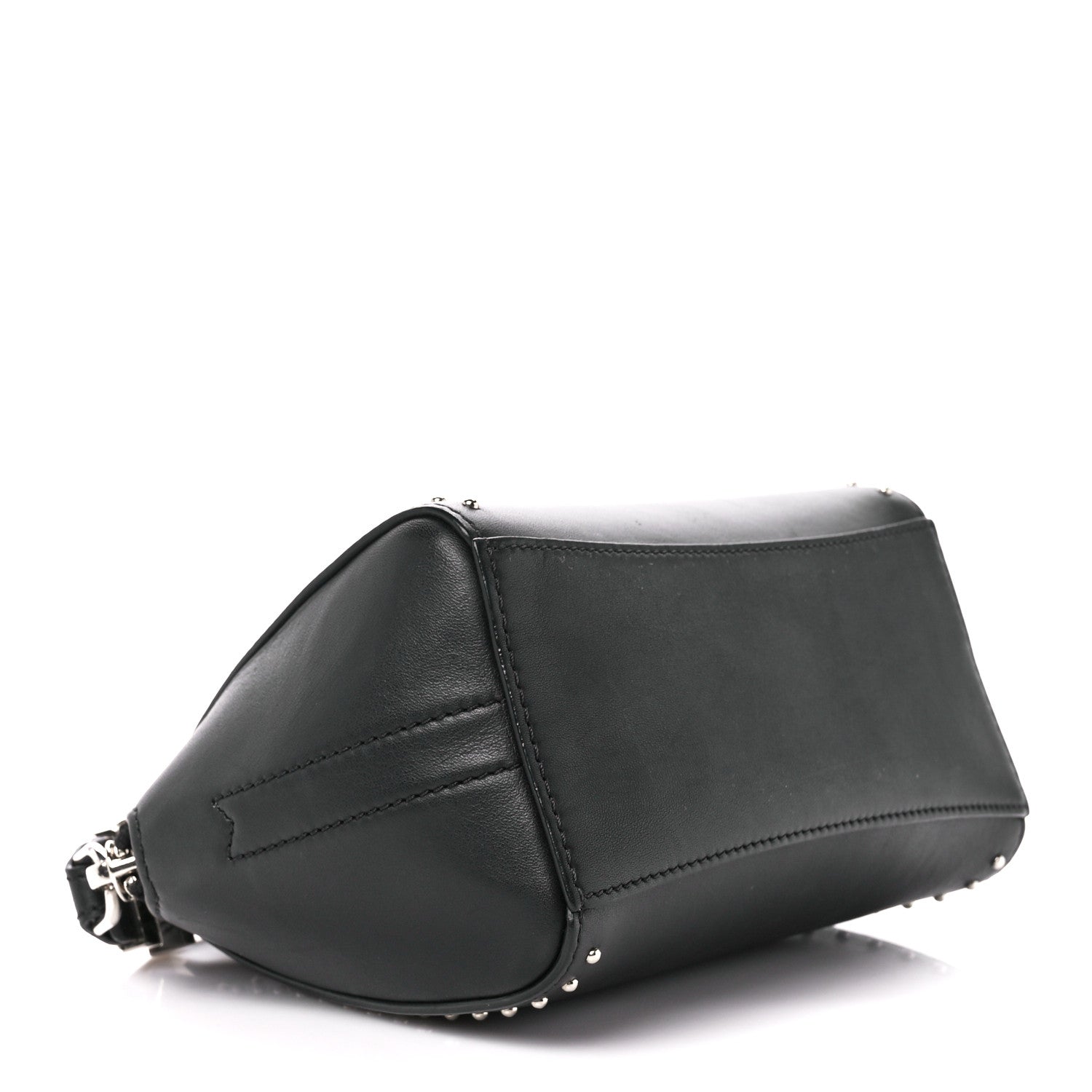 Givenchy Calfskin Small Studded Antigona Beauty Wristlet Black 4 of 11