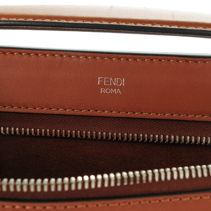 Fendi Vitello Baltico Dolce DotCom Satchel Corteccia Bubblegum 6 of 9