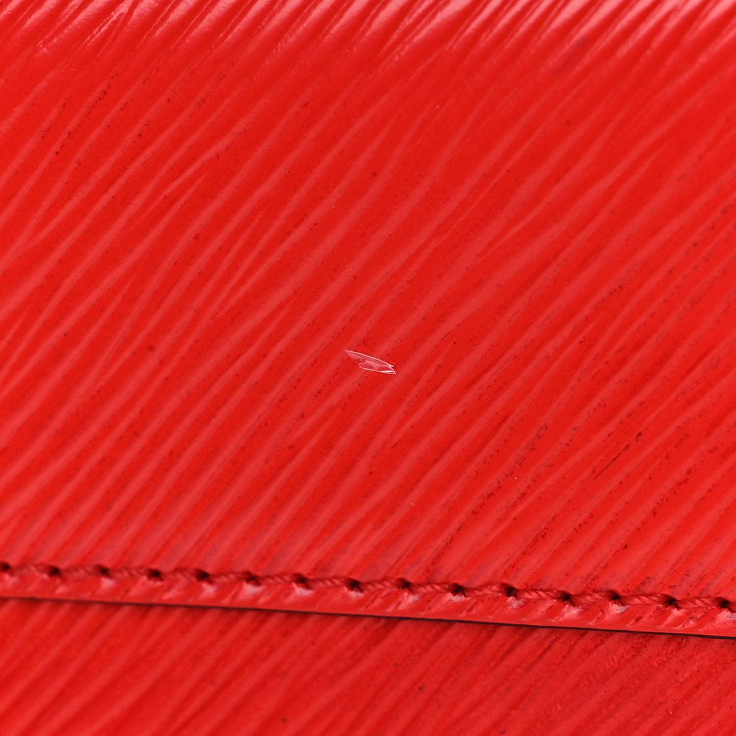 Epi Twist Braided Strap Shoulder Bag PM Coquelicot