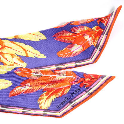 Hermes Silk Soie Brazil Twilly 3 of 5