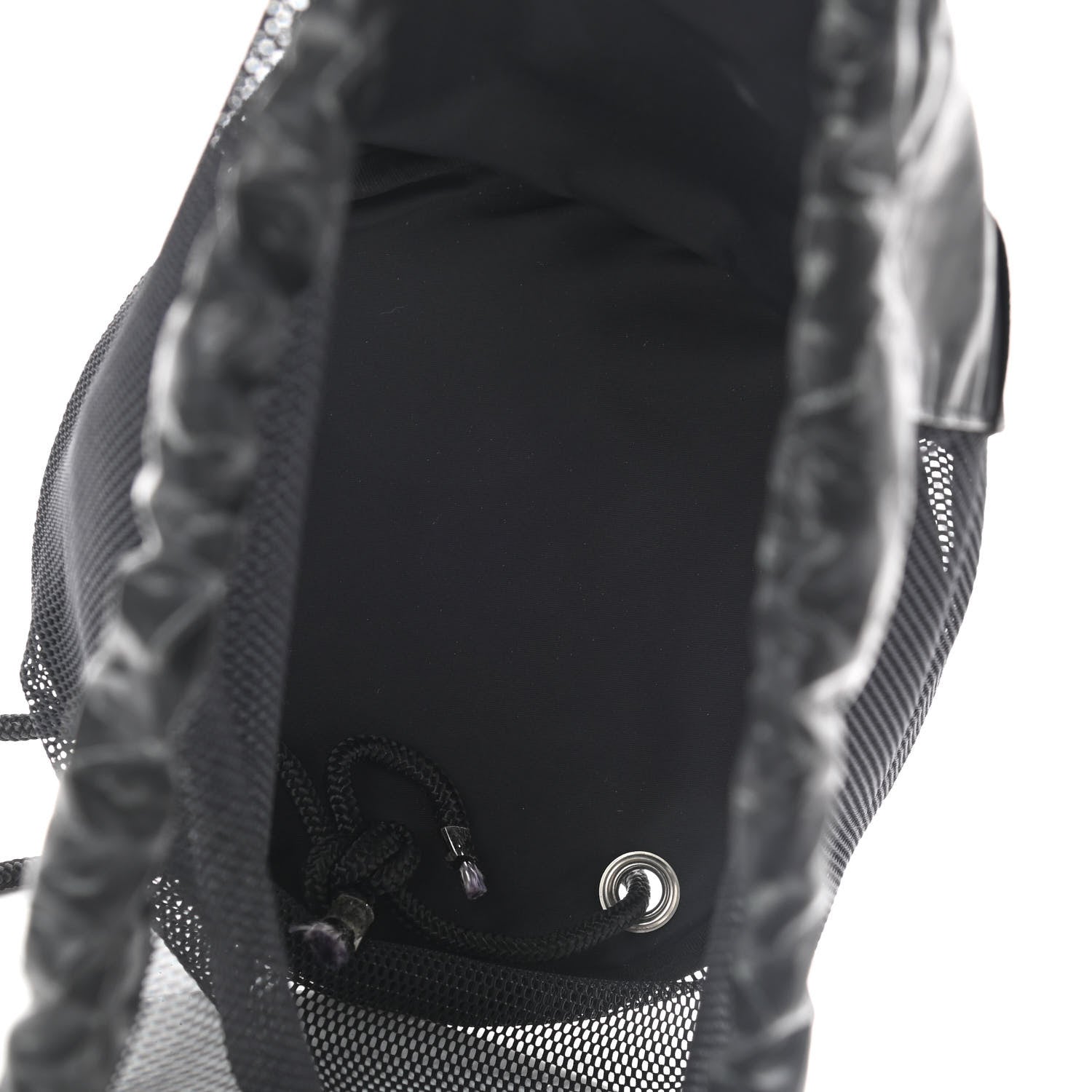 Chanel Rubber CC Basketball with Mesh Case Black Grey 7 of 9