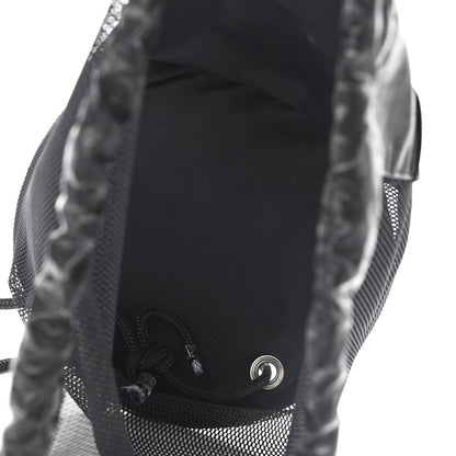 Chanel Rubber CC Basketball with Mesh Case Black Grey 7 of 9