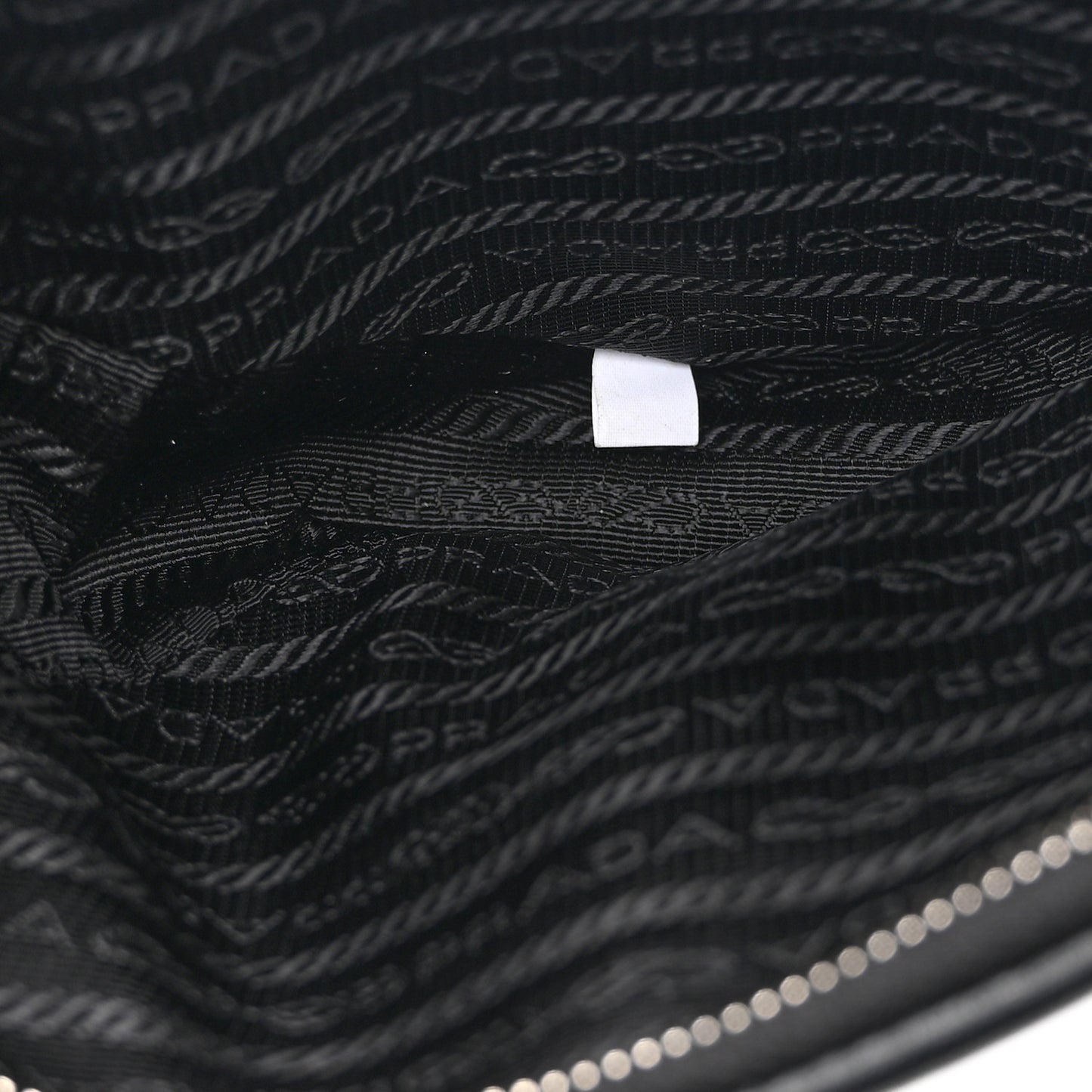 Grace Lux Triangle Logo Embossed Triangle Wristlet Pouch Black