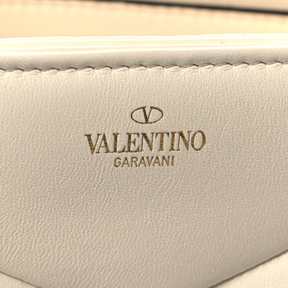 Valentino Garavani Nappa One Stud Chain Clutch Ivory 6 of 11