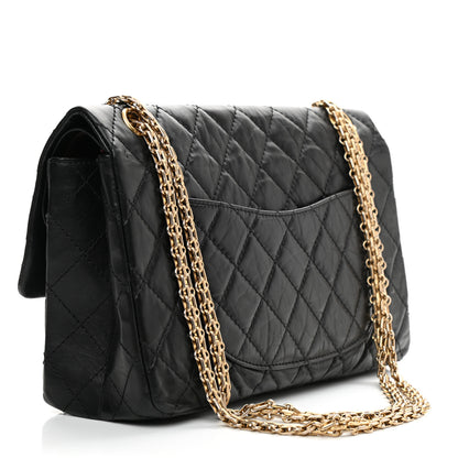 Chanel Aged Calfskin Quilted 2.55 Reissue 226 Flap Black 2 of 14