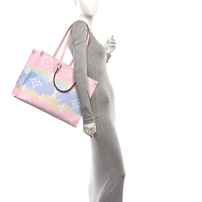 Louis Vuitton Monogram Escale Onthego GM Pastel 2 of 9