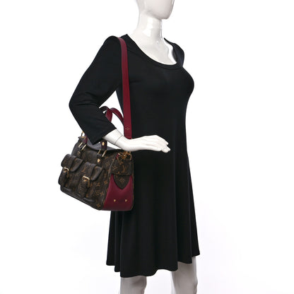 Louis Vuitton Monogram Manhattan NM Raisin 2 of 8