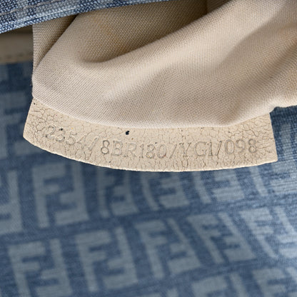 Fendi Zucchino Spalmati Forever Mini Mama Baguette Celeste 7 of 14