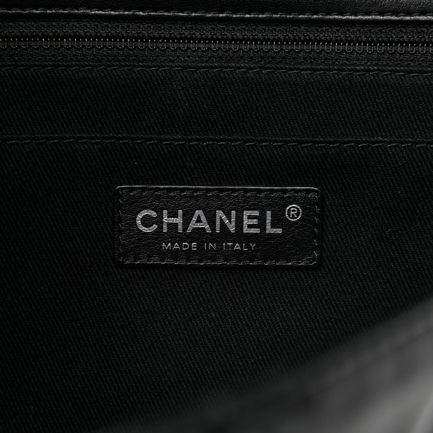 Chanel Vinyl Quilted In the Business Flap Bag Black 6 of 11