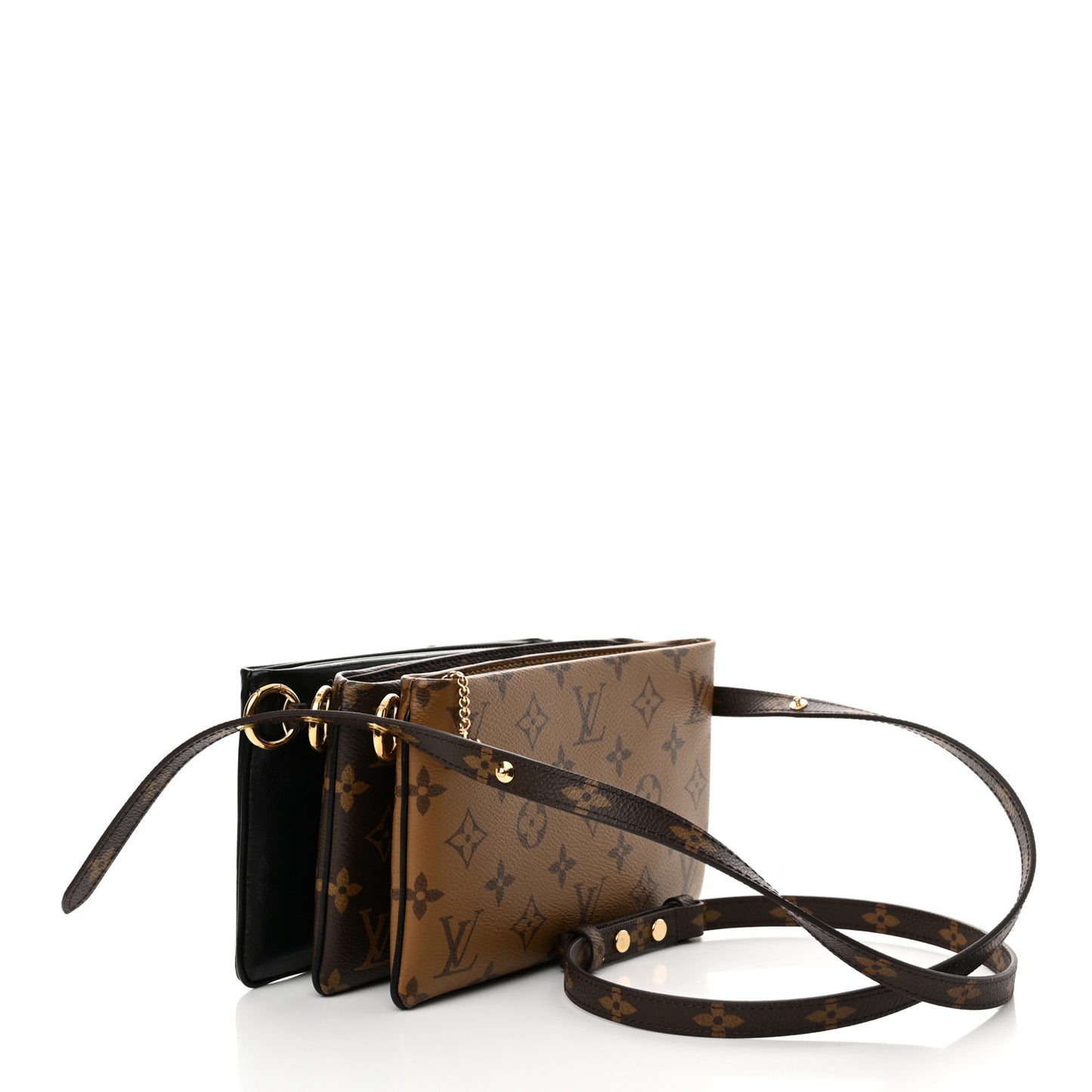 Reverse Monogram Lambskin LV3 Pouch