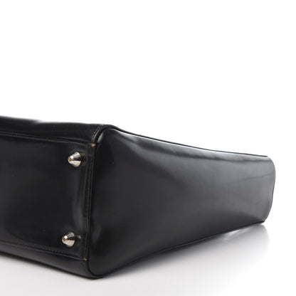 Christian Dior Glazed Calfskin Large Lady Dior Black 11 of 19