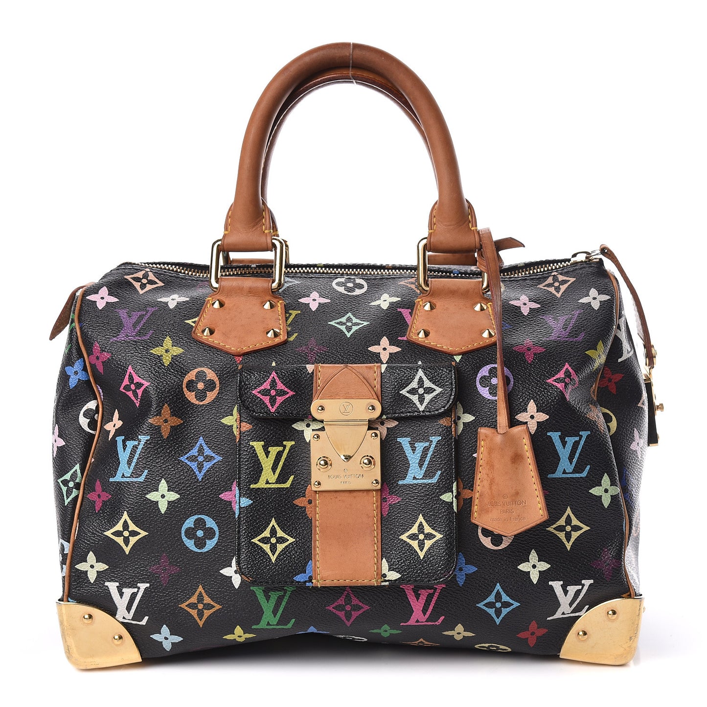 Monogram Multicolor Speedy 30 Black