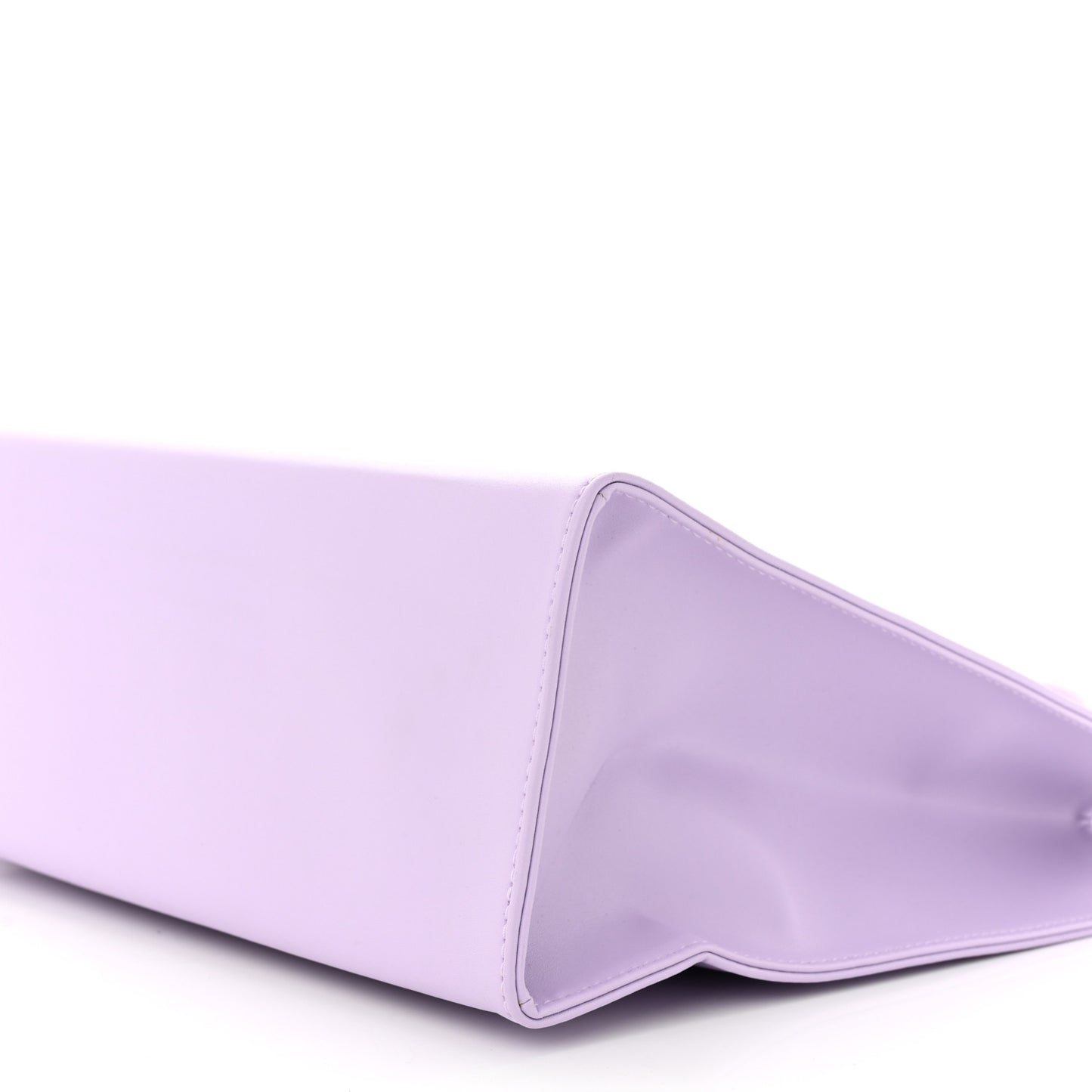 Vegan Leather Medium Shopping Bag Lavender