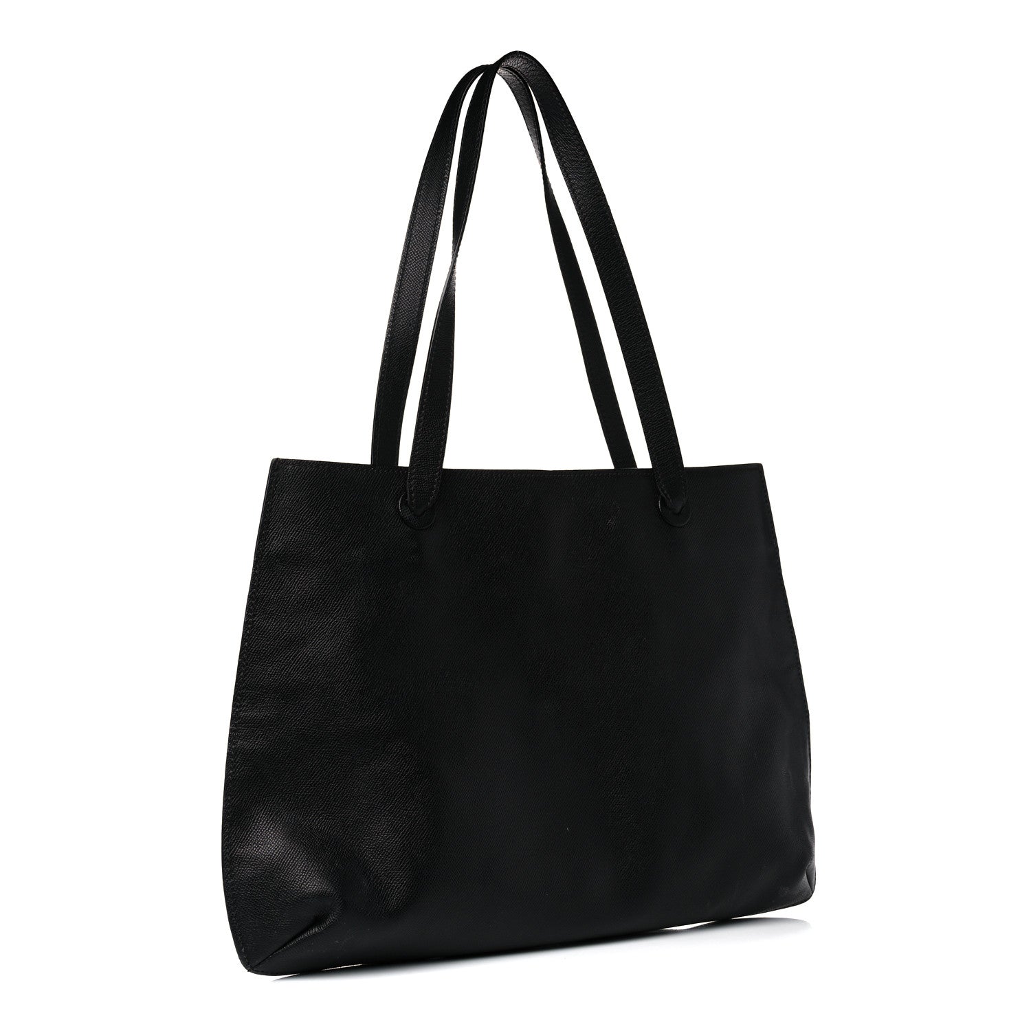 Chanel Grained Calfskin Shopping Tote Black 2 of 26