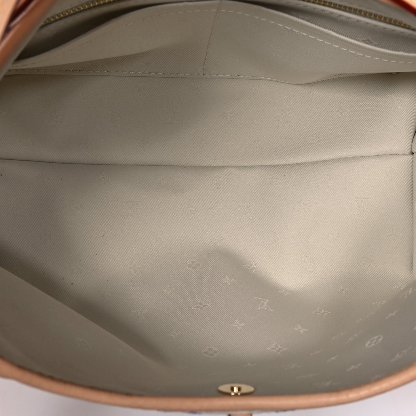 Monogram Jacquard CarryAll PM Multicolor Beige