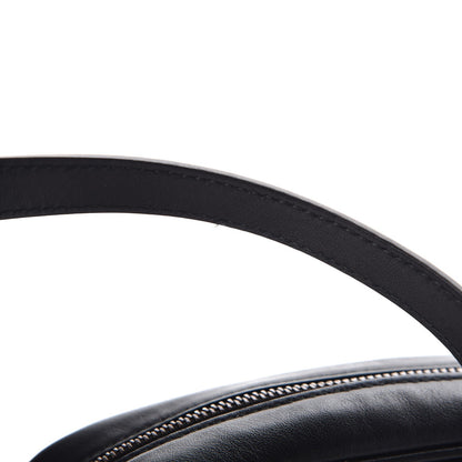 Gucci Calfskin Matelasse Mini GG Marmont Chain Shoulder Bag Black 5 of 8