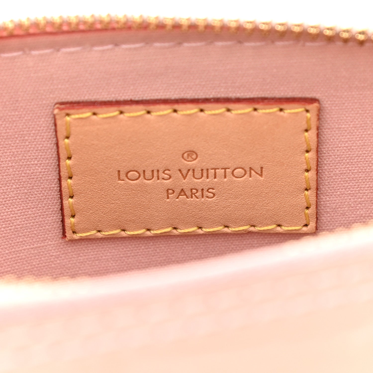 Louis Vuitton Vernis Alma BB Rose Ballerine 6 of 9