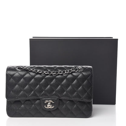 Chanel Caviar Quilted Medium Double Flap Black 11 of 11