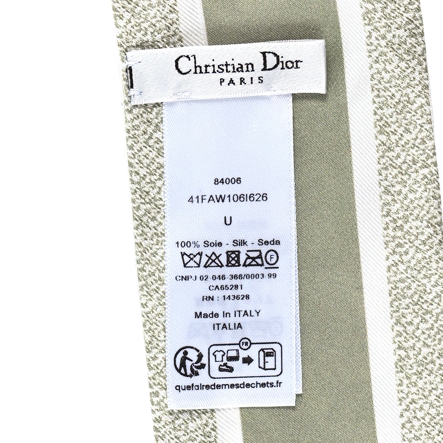 新品同様Christian Dior シルクバンダナ Dior Oblique Bandana Wrap Navy Blue And White Silk 55x55cm