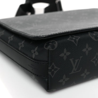 Louis Vuitton Monogram Eclipse District PM Black 7 of 8