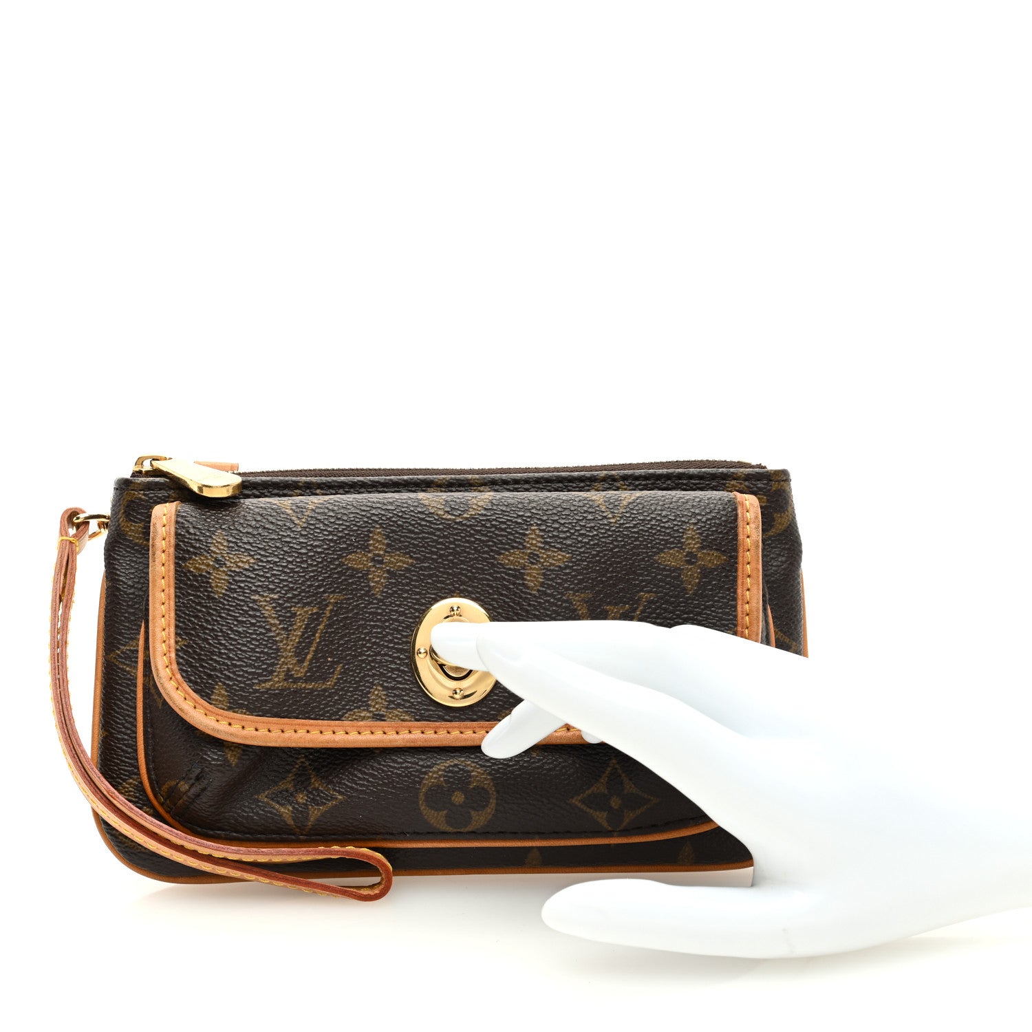 Louis Vuitton Monogram Tikal Pochette 2 of 6