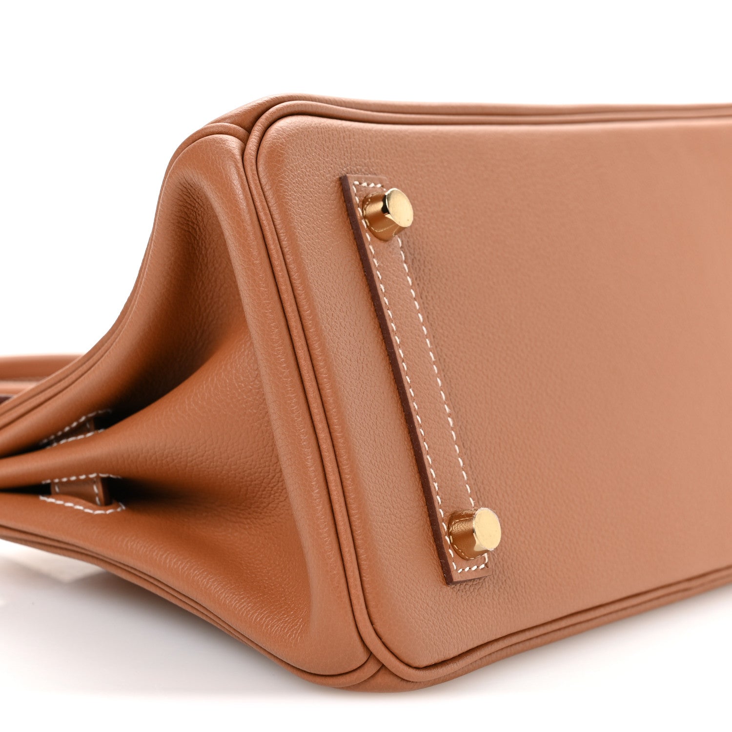 Hermes Evercolor Shoulder Birkin Light 29 Gold 9 of 11