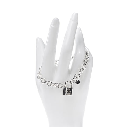 Tiffany Sterling Silver 1837 Lock Charm Bracelet 2 of 5