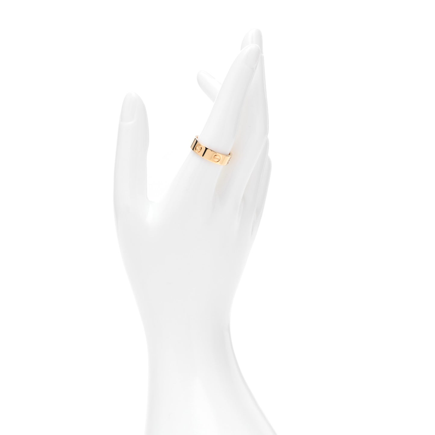 18K Yellow Gold 5.5mm LOVE Ring 56 7.75