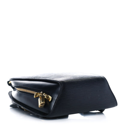 Louis Vuitton Epi Mabillon Backpack Black 4 of 13