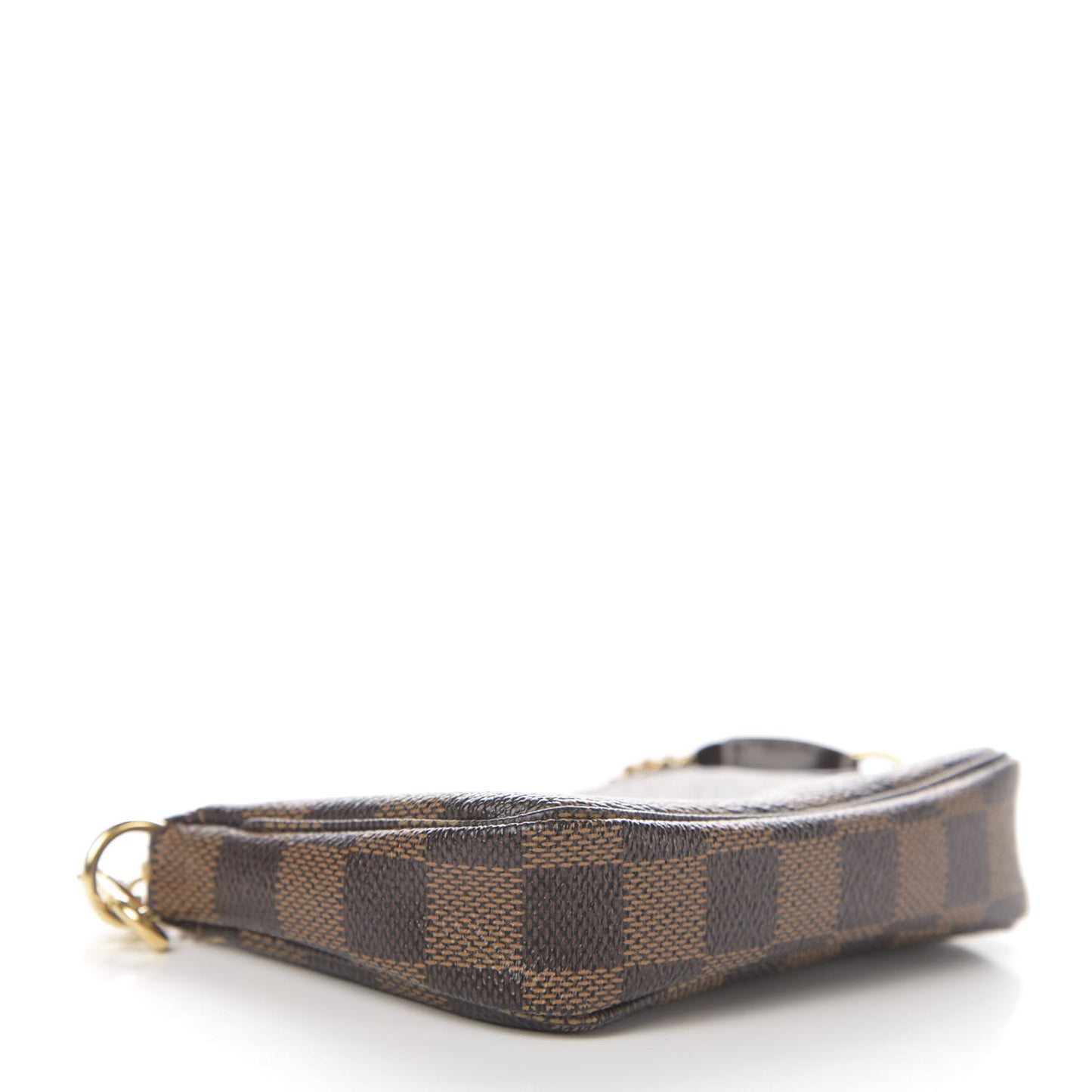 Damier Ebene Complice Trunks and Bags Mini Pochette Accessories Red
