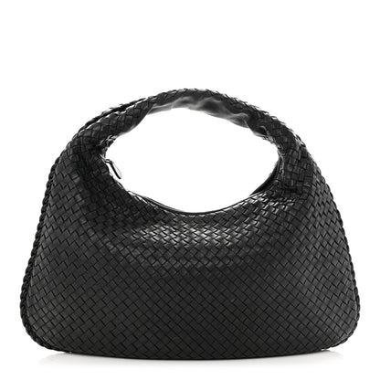 Bottega Veneta Nappa Intrecciato Large Veneta Hobo Black 1 of 10