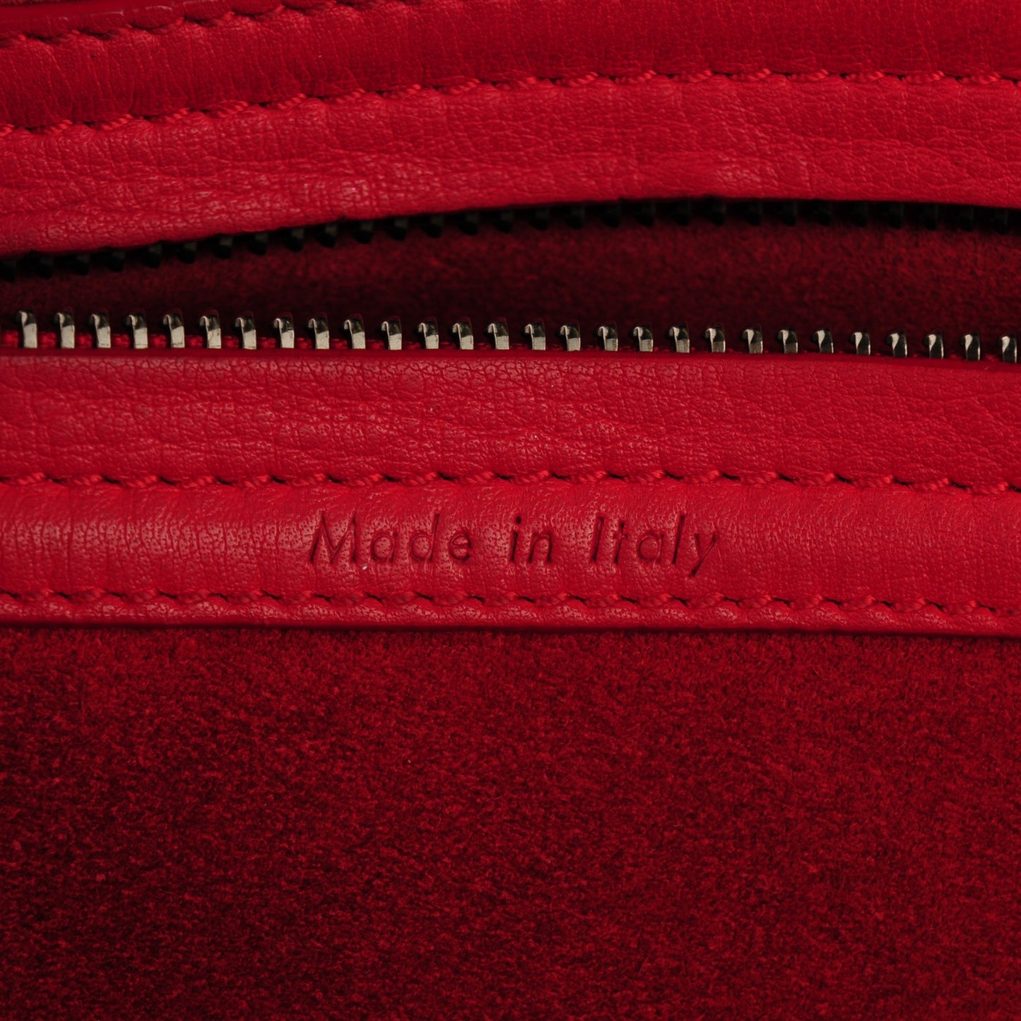 Supple Calfskin Large Phantom Luggage Coquelicot