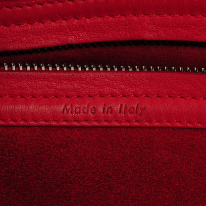 Celine Supple Calfskin Large Phantom Luggage Coquelicot 9 of 11