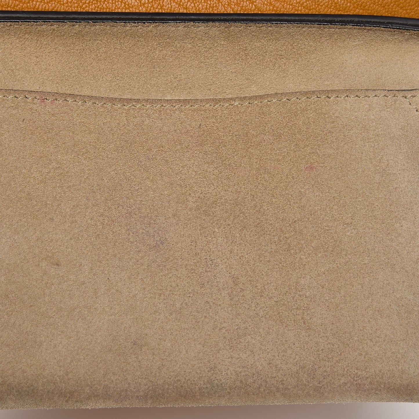 Grained Lambskin Medium Drew Shoulder Bag Mustard