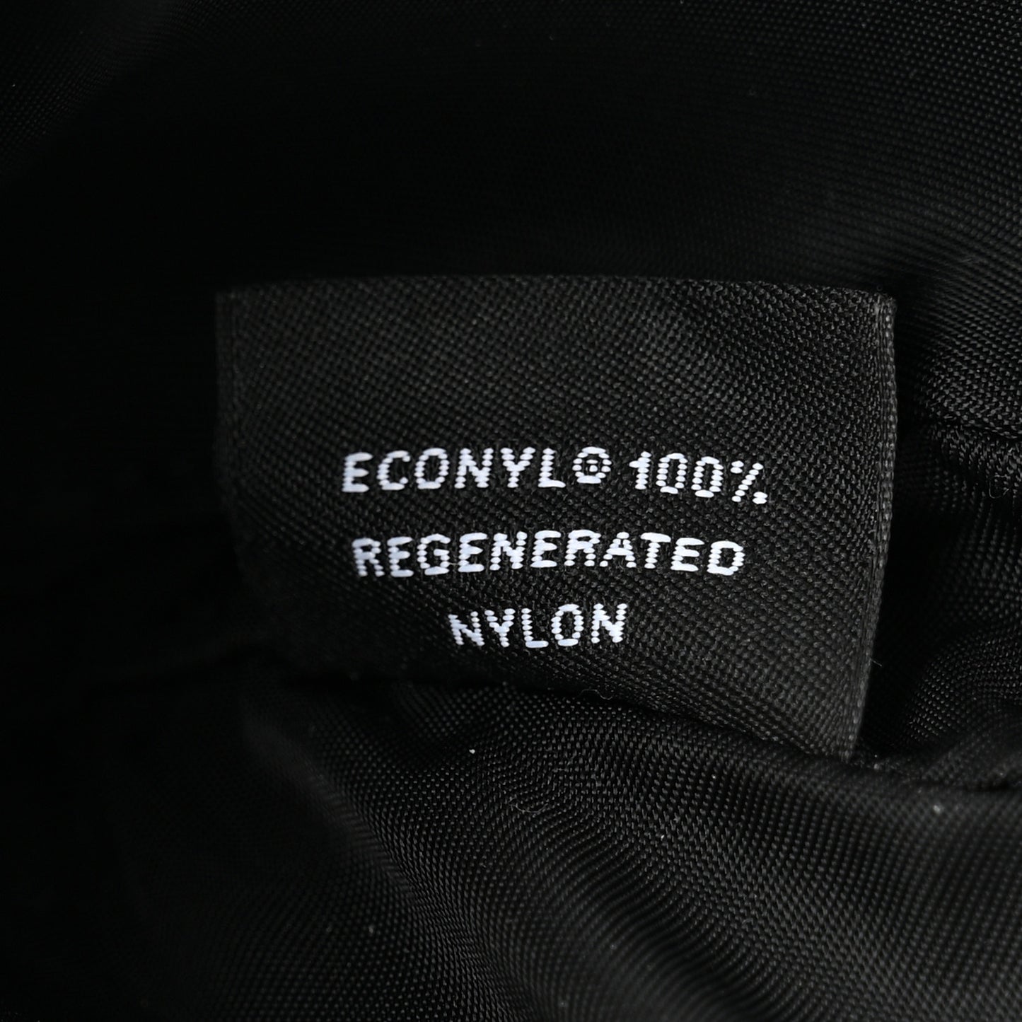 Re-Nylon Belt With Triangle Pouch 85 34 Black