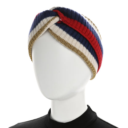 Gucci Wool Indilus Headband M Ivory Red 2 of 6