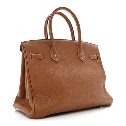 Hermes Togo Birkin 30 Gold 3 of 12
