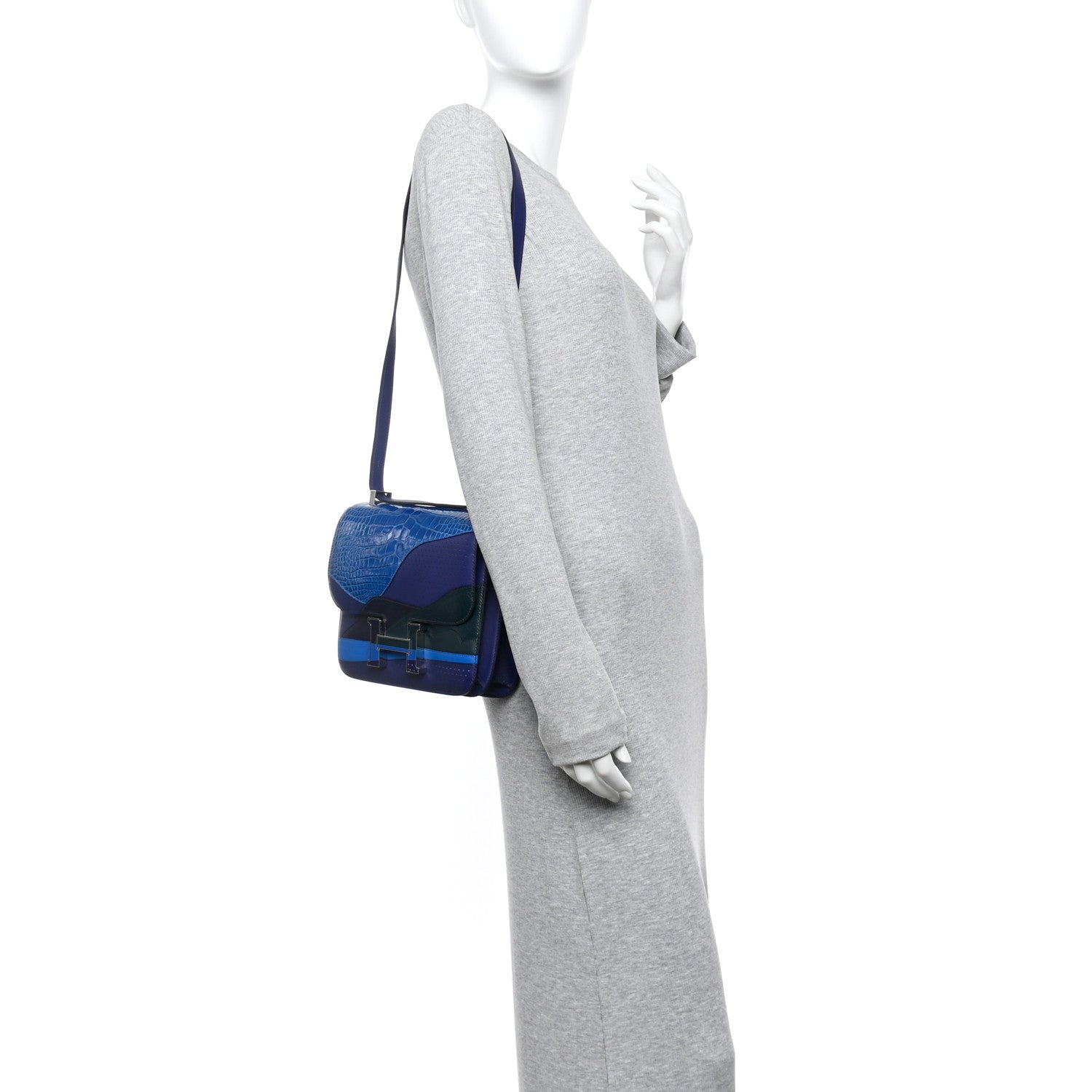Hermes Shiny Alligator Swift Perforated Lizard Endless Road