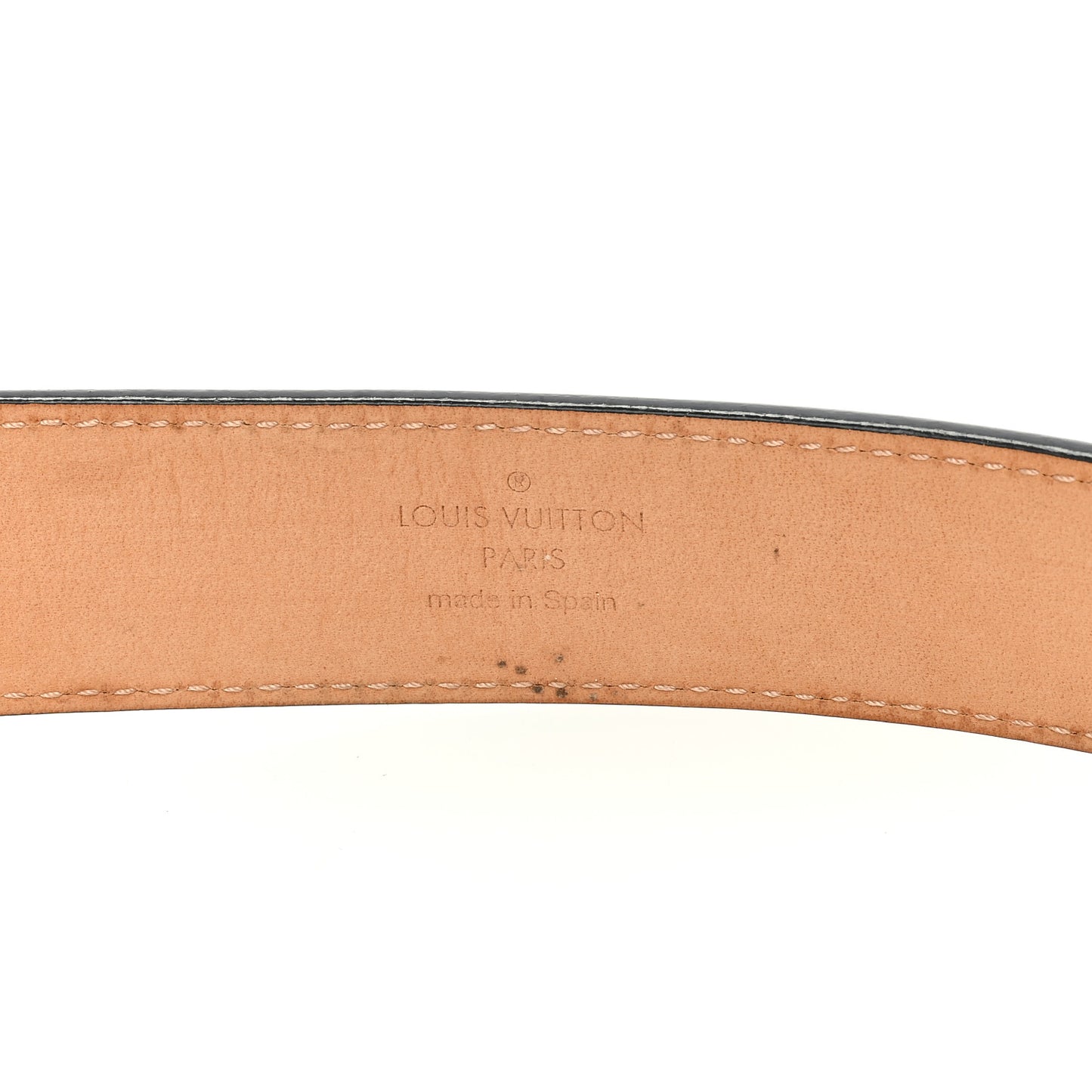 Epi 30mm LV Initiales Belt 85 34 Black