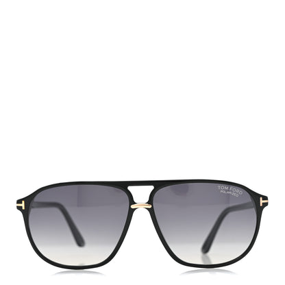 Tom Ford Acetate Bruce Polarized Sunglasses TF1026 Black 2 of 8