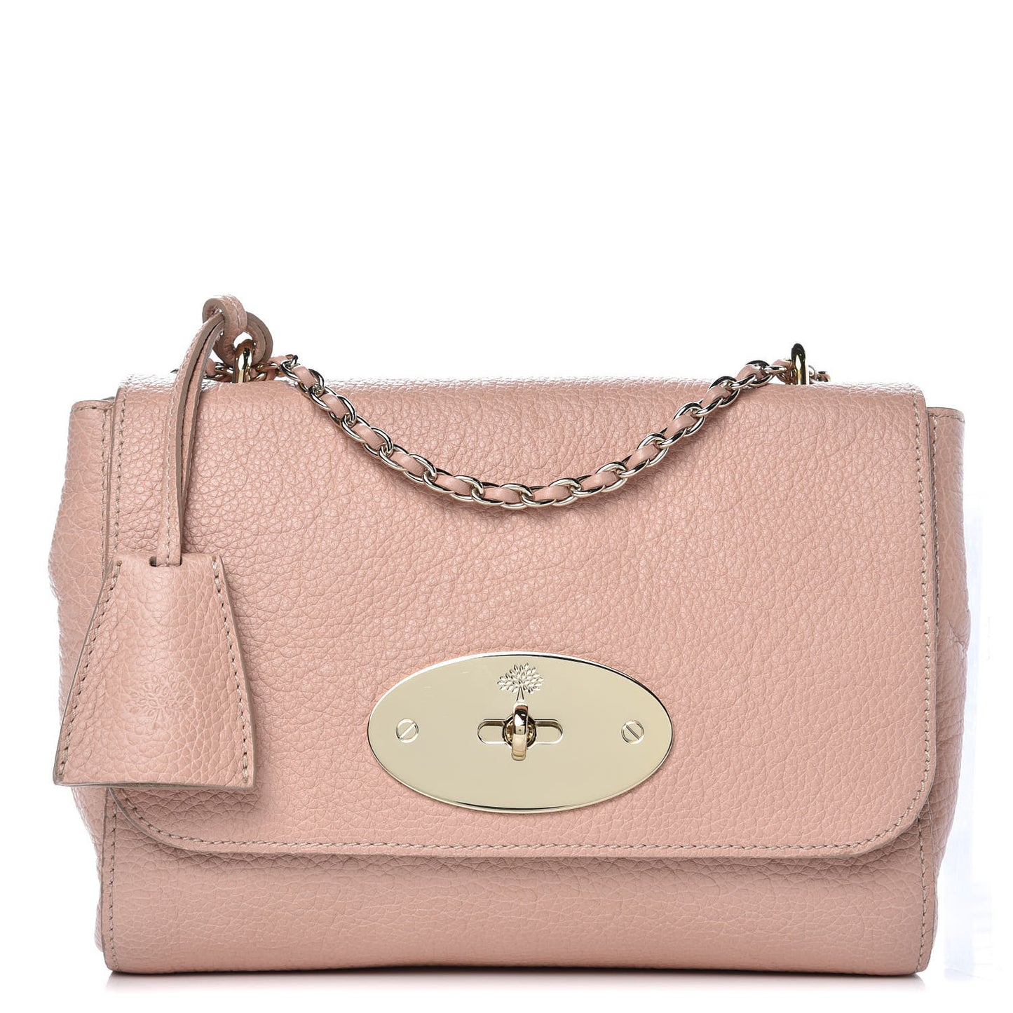 Natural Calfskin Small Lily Blush