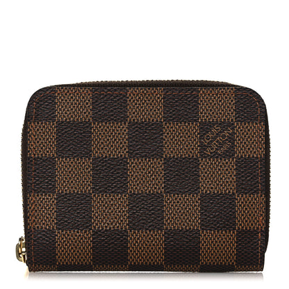 Louis Vuitton Damier Ebene Zippy Coin Purse 1 of 9