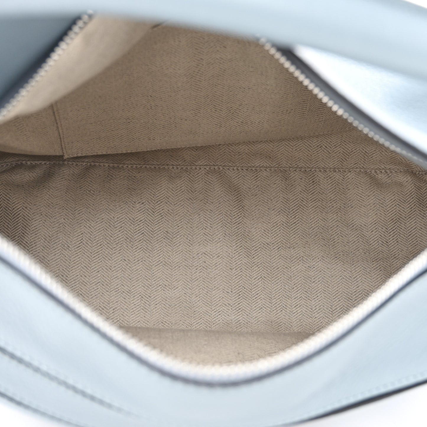 Calfskin Medium Puzzle Bag Stone Blue