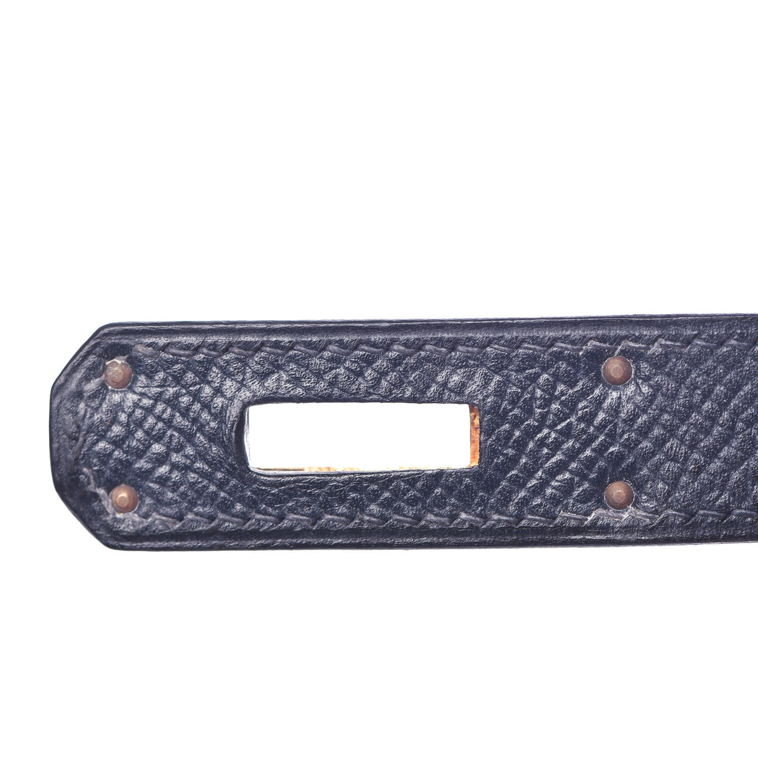 Hermes Courchevel Kelly Retourne 35 Bleu Marine 24 of 44